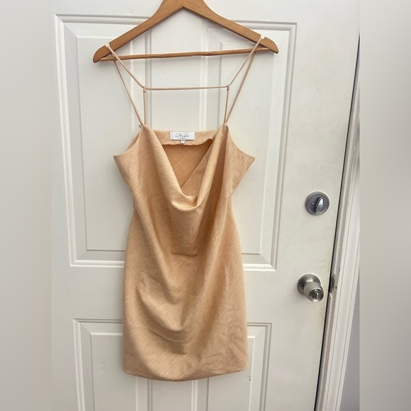 Revolve • L’Academie Strappy Orange/Pink Mini Party Dress Size XL - Picture 4 of 11